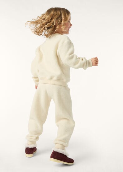 SNOWBALL CREWNECK JERSEY OTTOMAN CASH WISH FLEECE