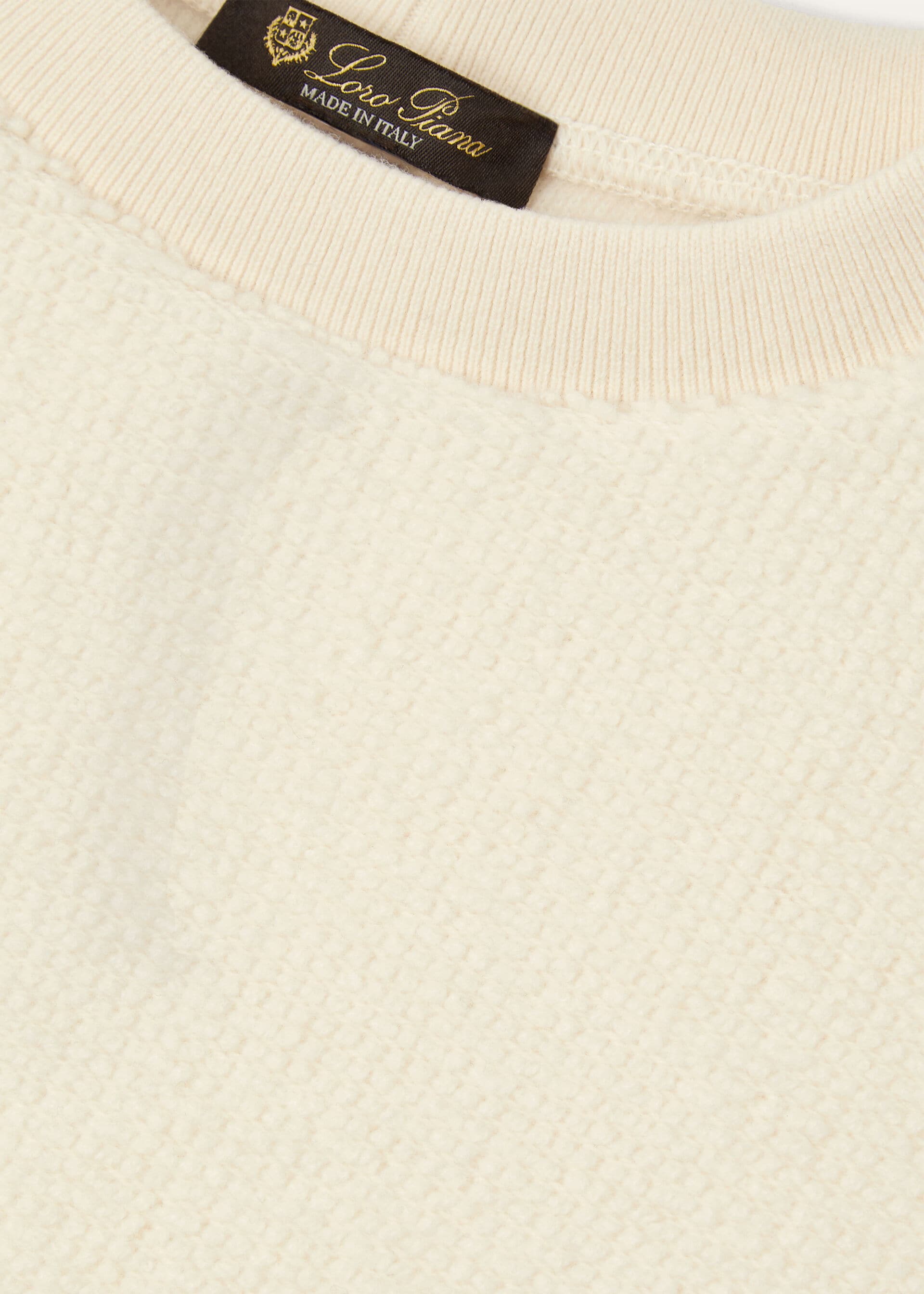 SNOWBALL CREWNECK JERSEY OTTOMAN CASH WISH FLEECE