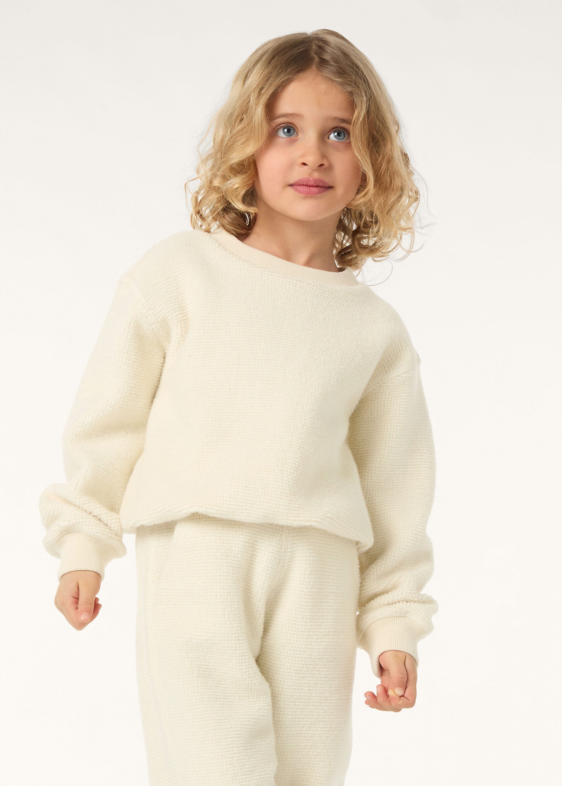 SNOWBALL CREWNECK JERSEY OTTOMAN CASH WISH FLEECE