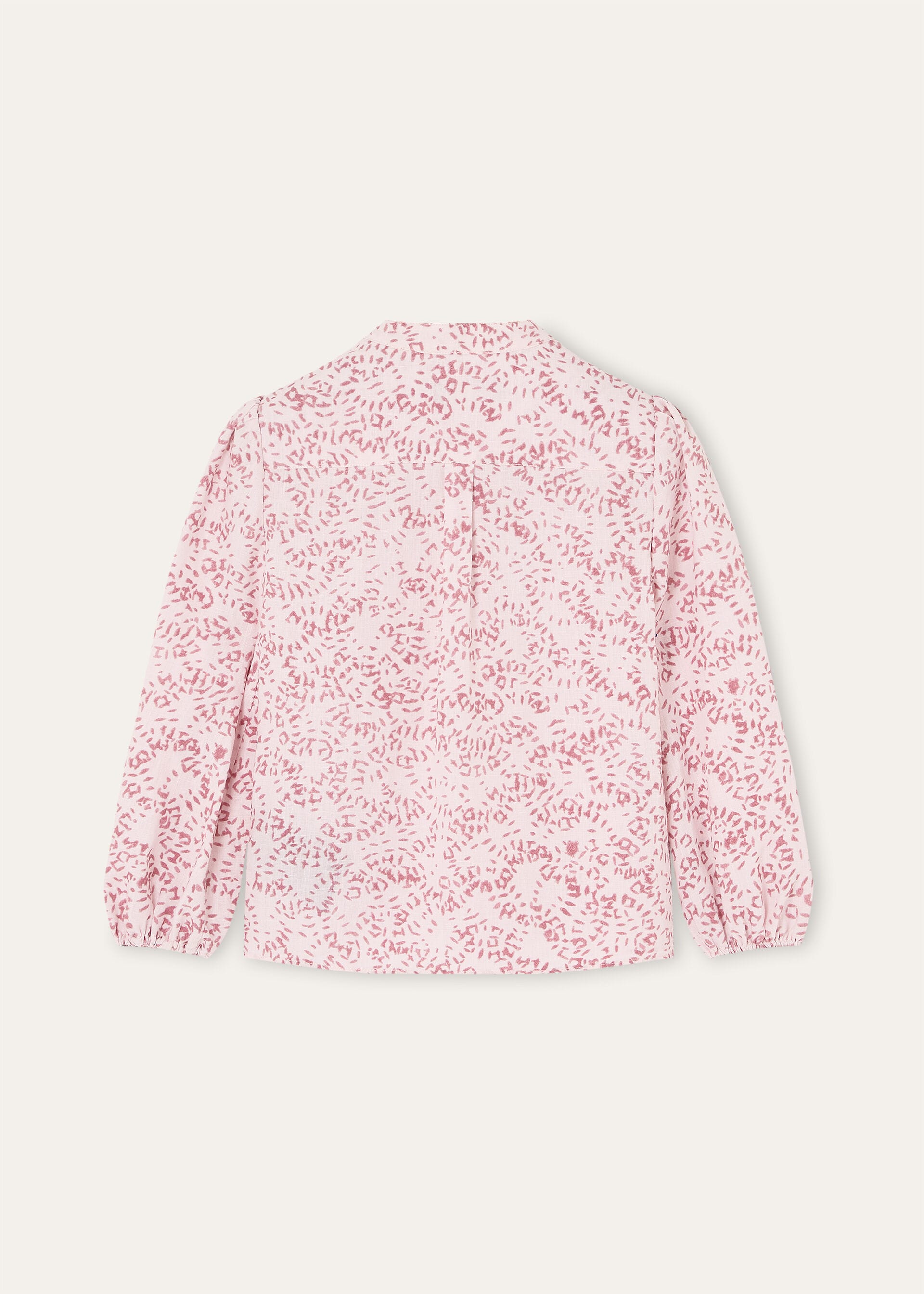 CATHLEEN SHIRT PIOT FIREWORKS LINEN KID