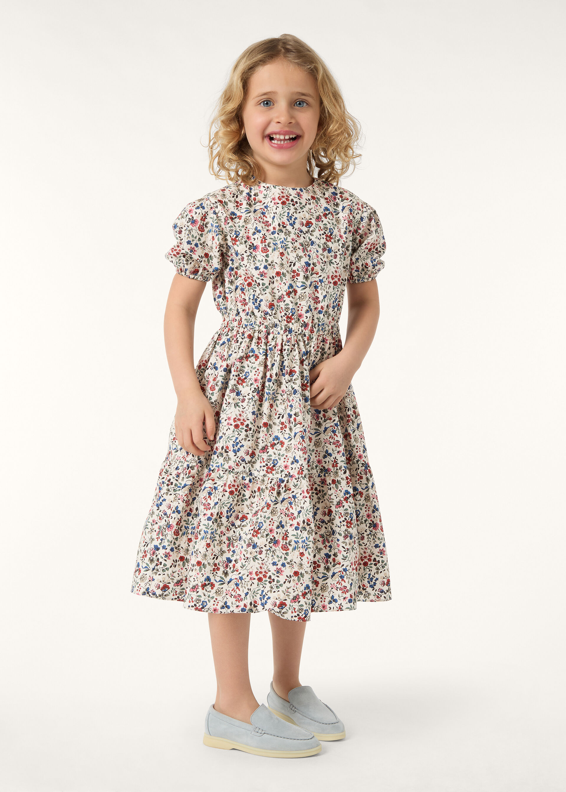 VICTORIA DRESS LORO PIANA KID ARUNDEL GARDEN JACQ
