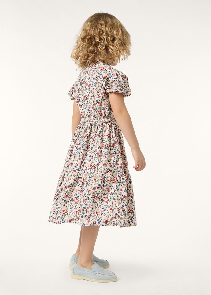 VICTORIA DRESS LORO PIANA KID ARUNDEL GARDEN JACQ_FAP9251_T1SW_3