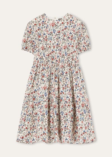 VICTORIA DRESS LORO PIANA KID ARUNDEL GARDEN JACQ