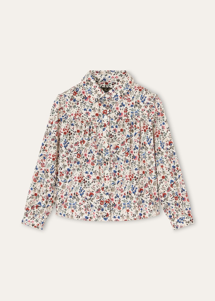 SILVI SHIRT LORO PIANA KID ARUNDEL GARDEN JACQUARD_FAP9254_T1SW_4