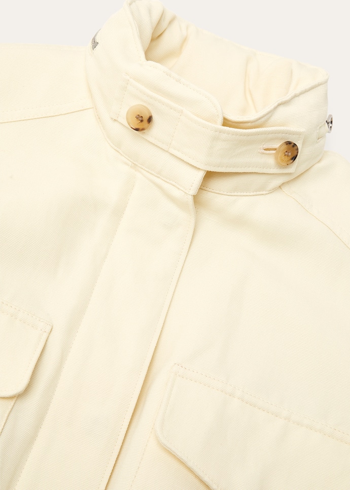 TRAVELLER MINI FIELD JACKET LINEN NATTE' B_FAP9276_20F8_3