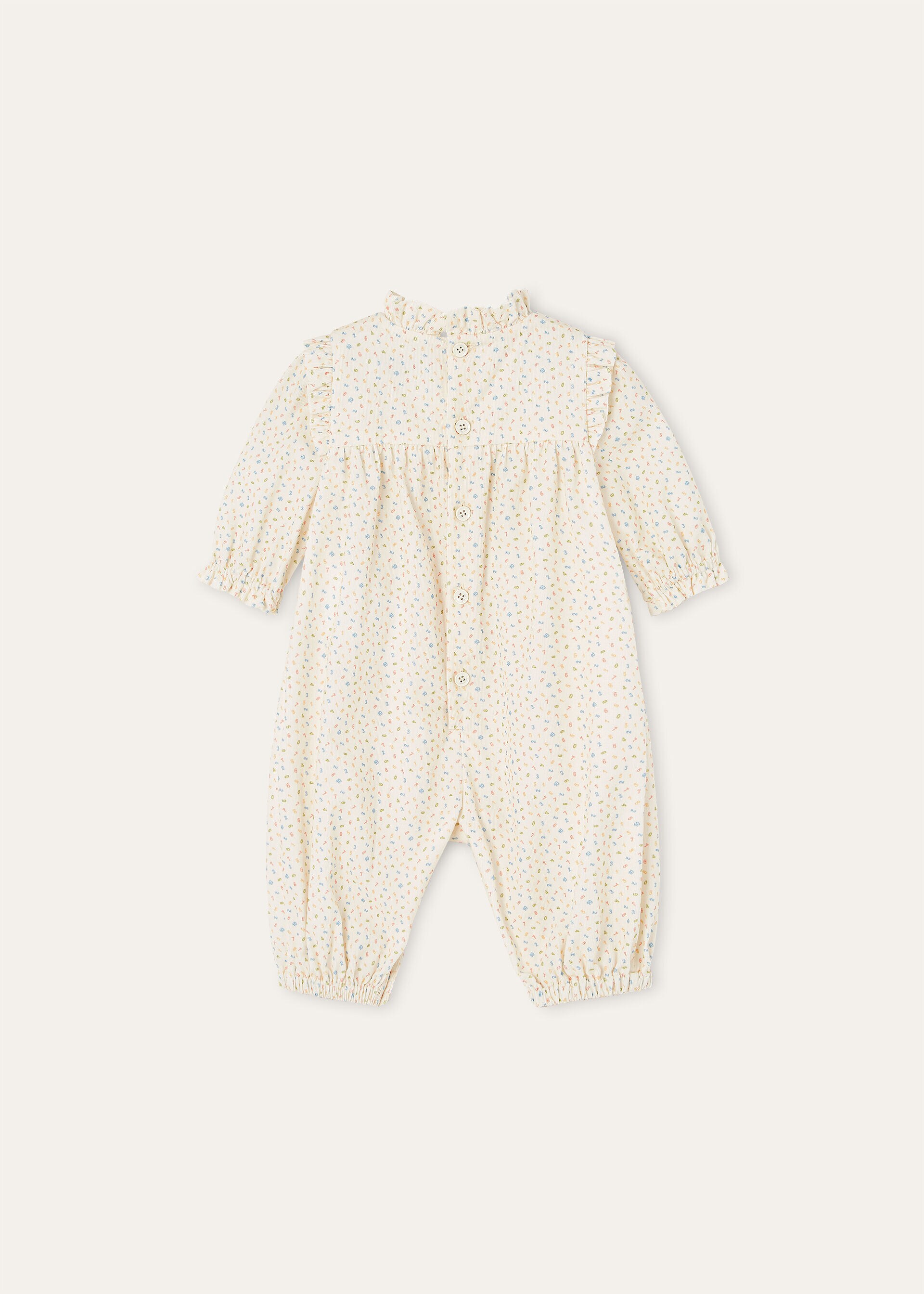 THELMA ROMPER VELVET LITTLE NUMBERS