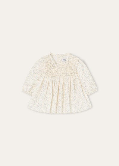 TESSA SHIRT VELVET LITTLE NUMBERS