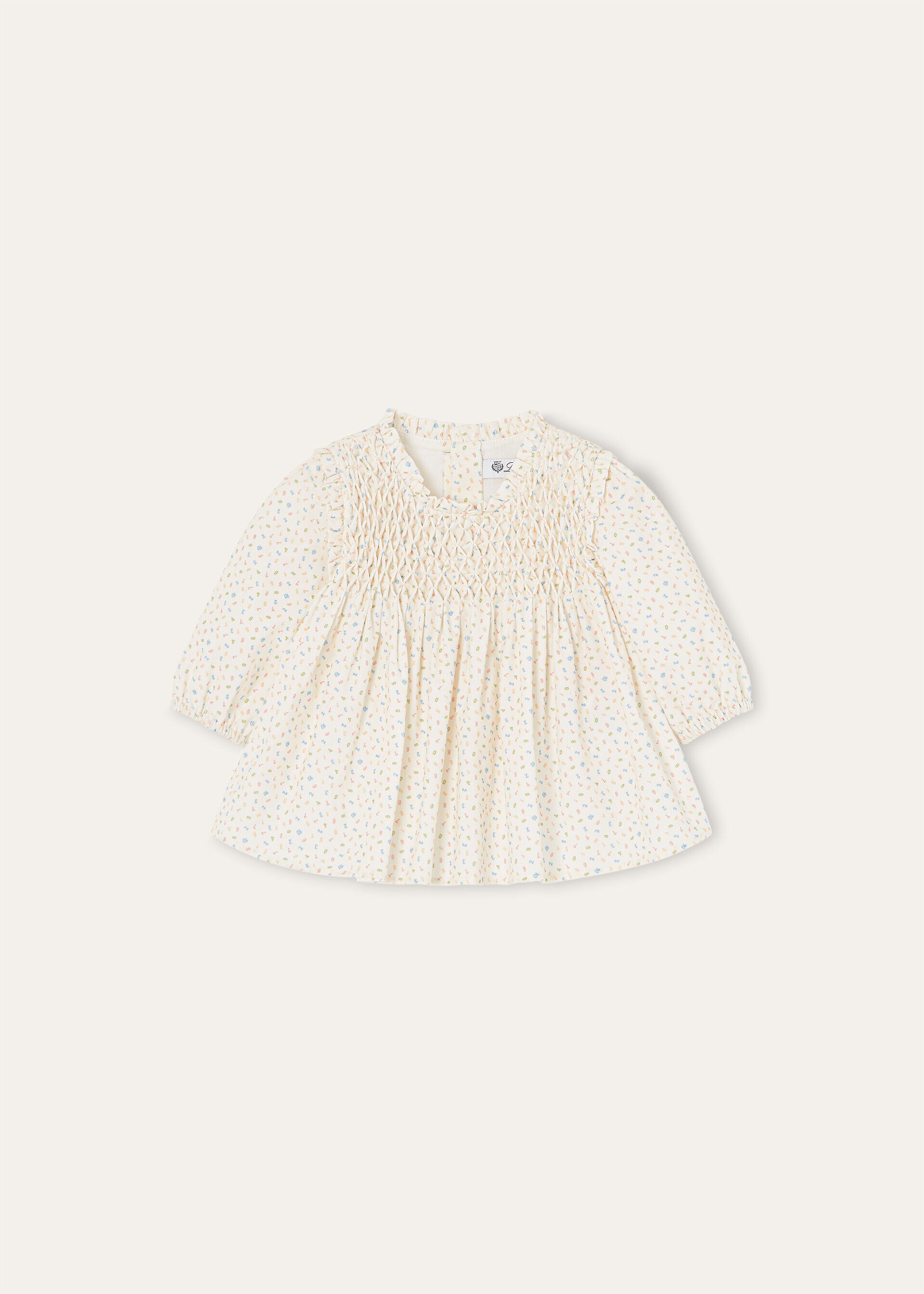 TESSA SHIRT VELVET LITTLE NUMBERS