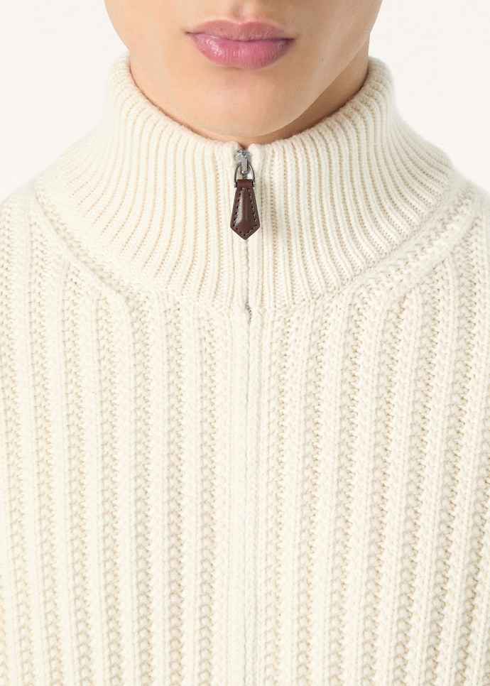 JUBILEE CABLES BOMBER SWEATER BABY CASH GG 5_FAP9312_108V_2