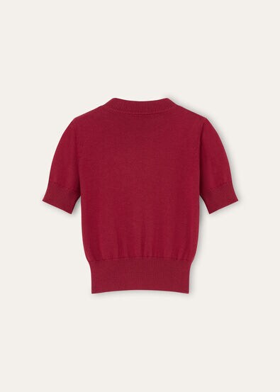 DESERT BLOOM CREWNECK SWEATER COTTON SILK GG 12