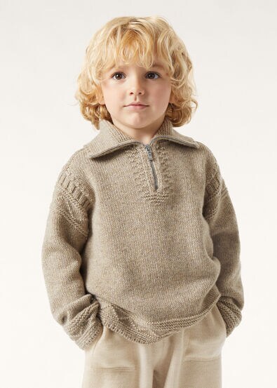 CAREZZA KID TURTLENECK SWEATER CASH GG 5