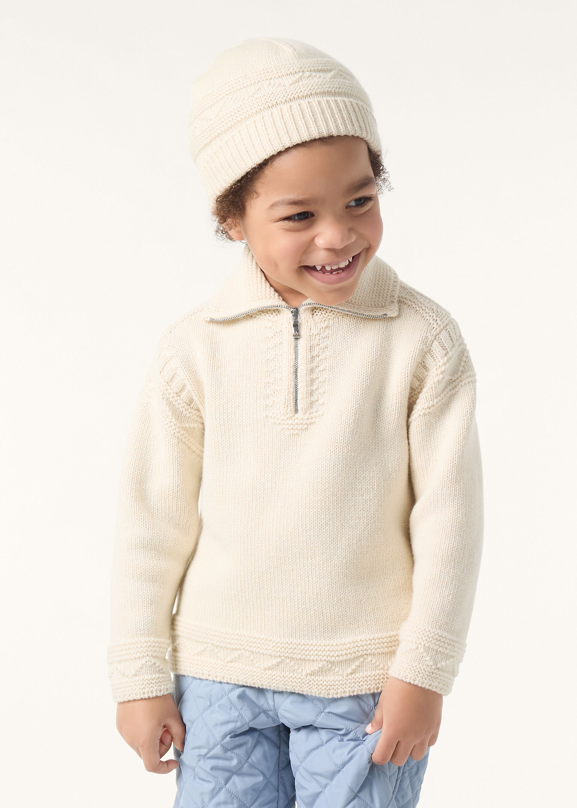 CAREZZA KID TURTLENECK SWEATER CASH GG 5