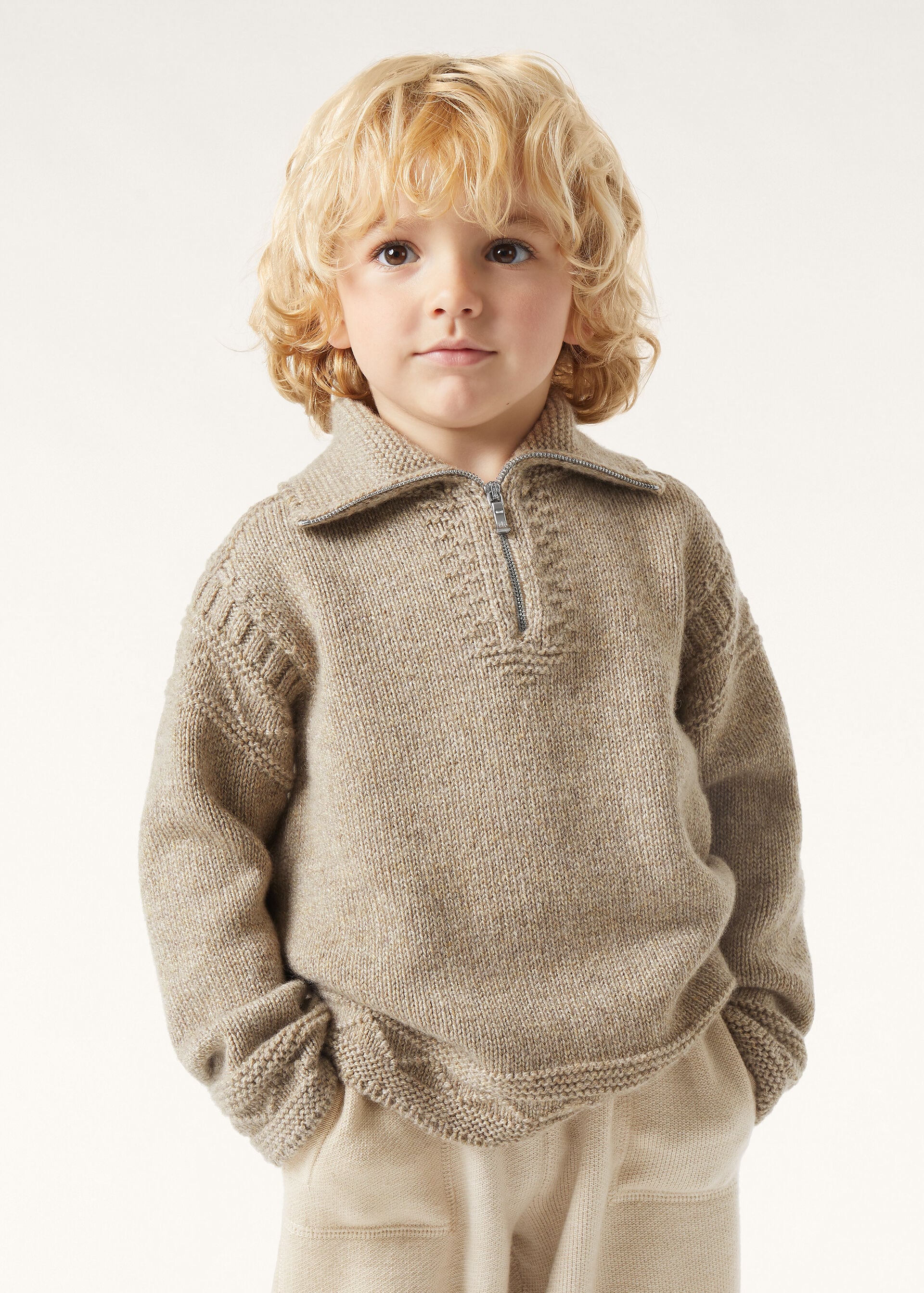 CAREZZA KID TURTLENECK SWEATER CASH GG 5