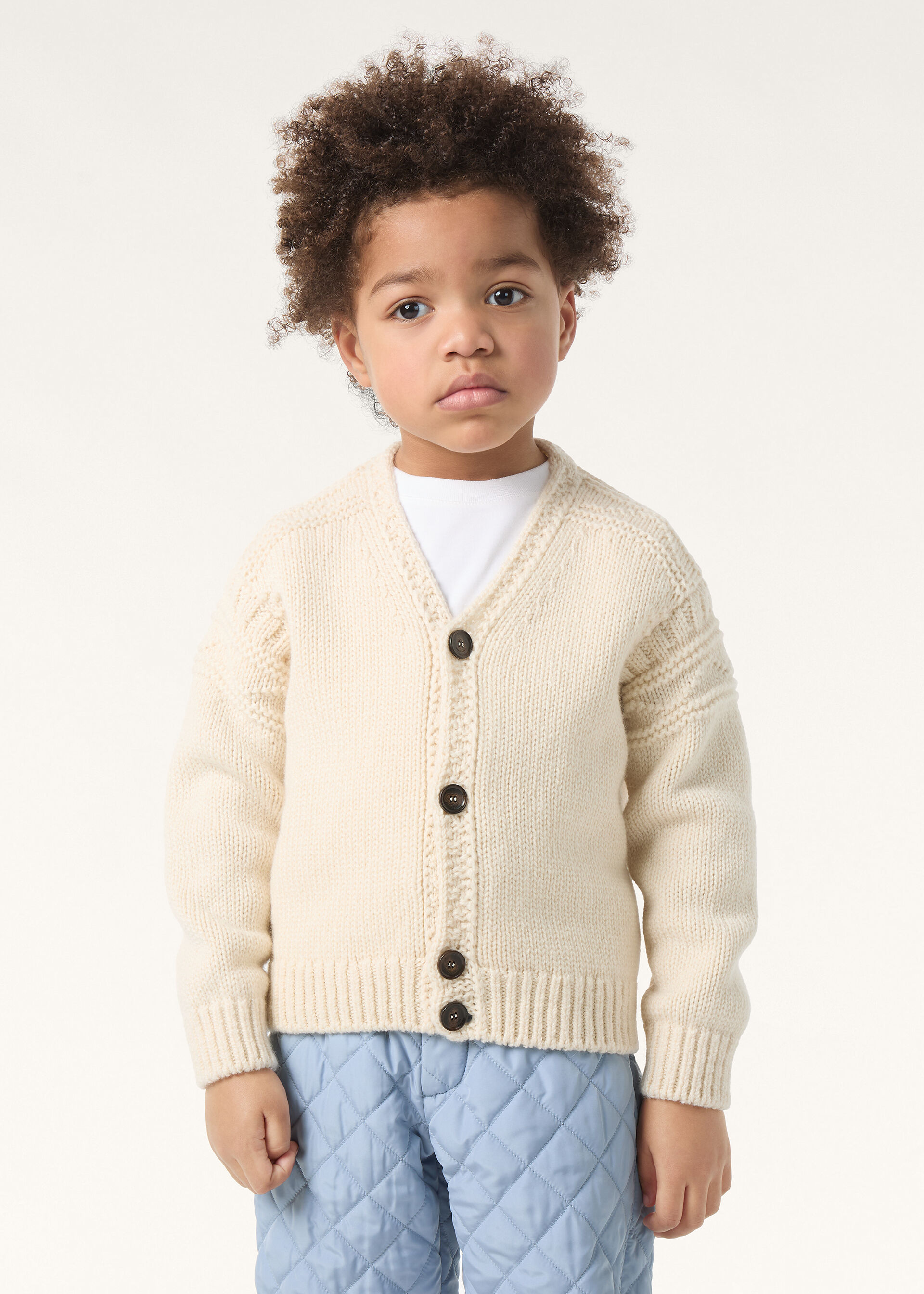 CAREZZA KID CARDIGAN SWEATER CASH GG 3