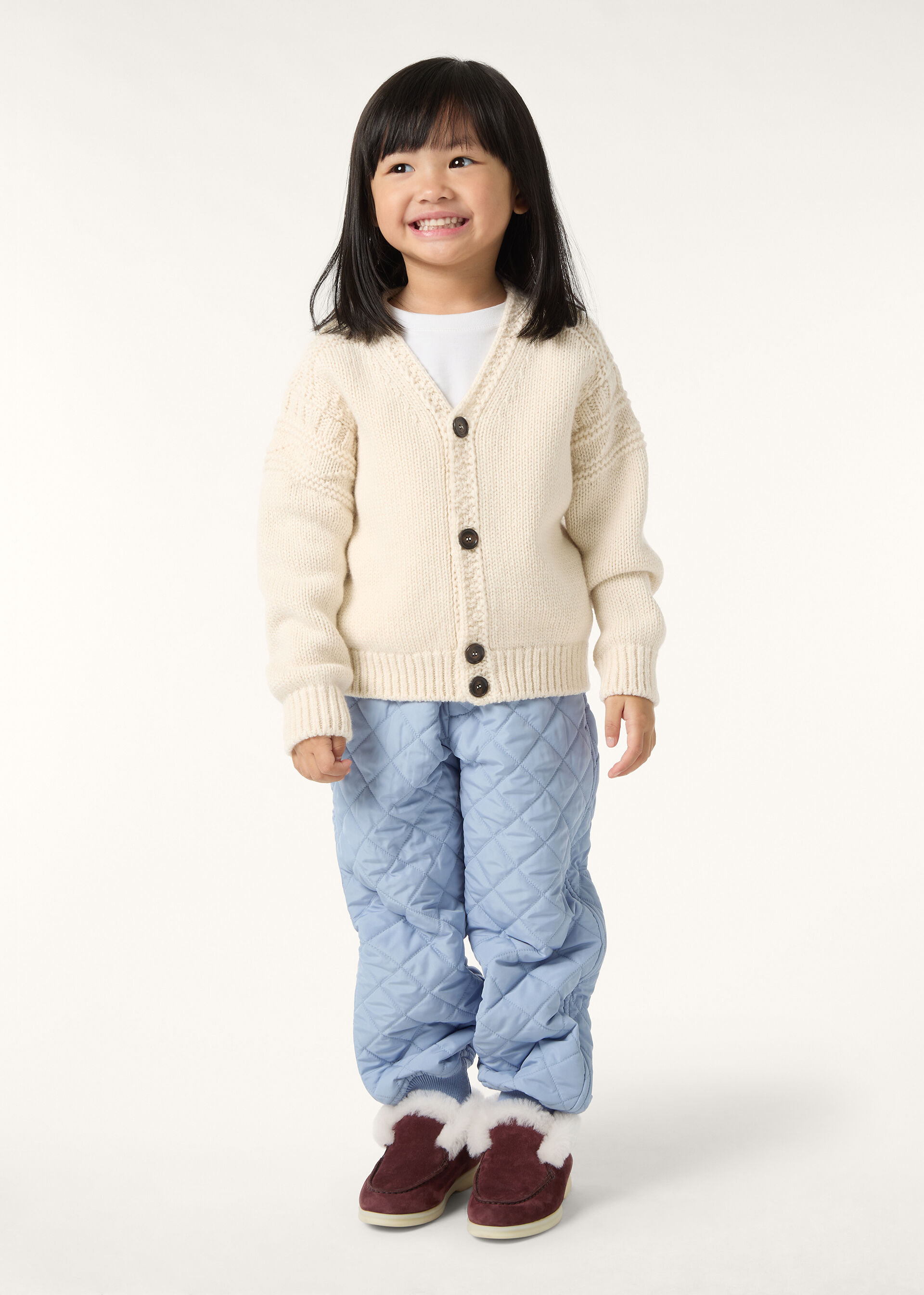 CAREZZA KID CARDIGAN SWEATER CASH GG 3