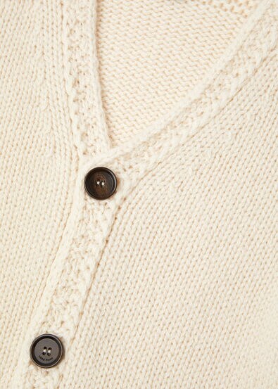 CAREZZA KID CARDIGAN SWEATER CASH GG 3