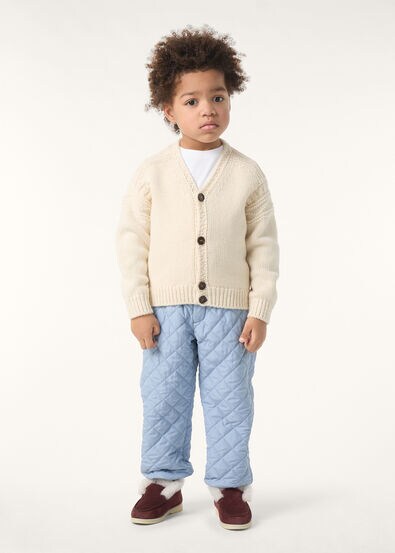CAREZZA KID CARDIGAN SWEATER CASH GG 3