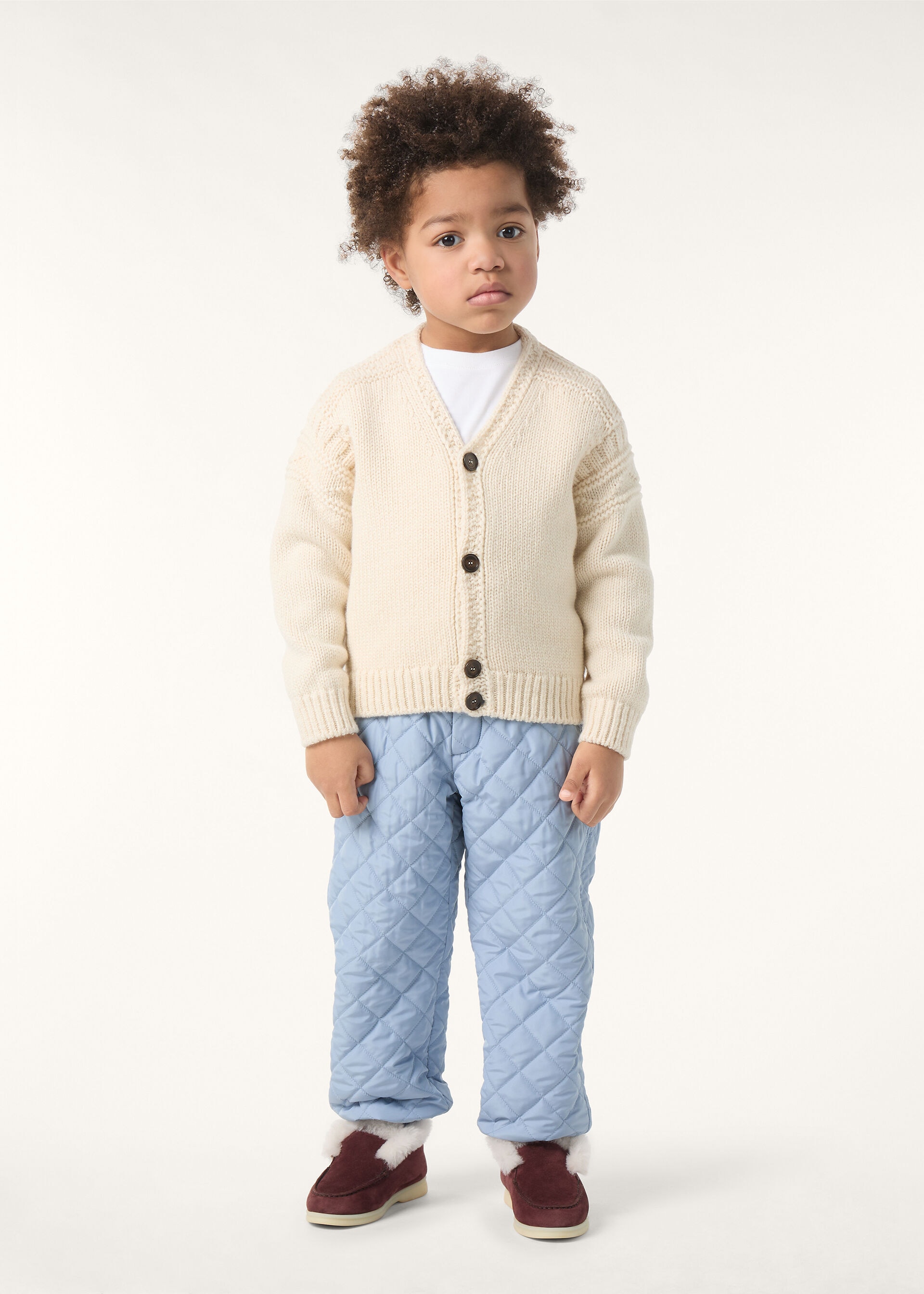 CAREZZA KID CARDIGAN SWEATER CASH GG 3