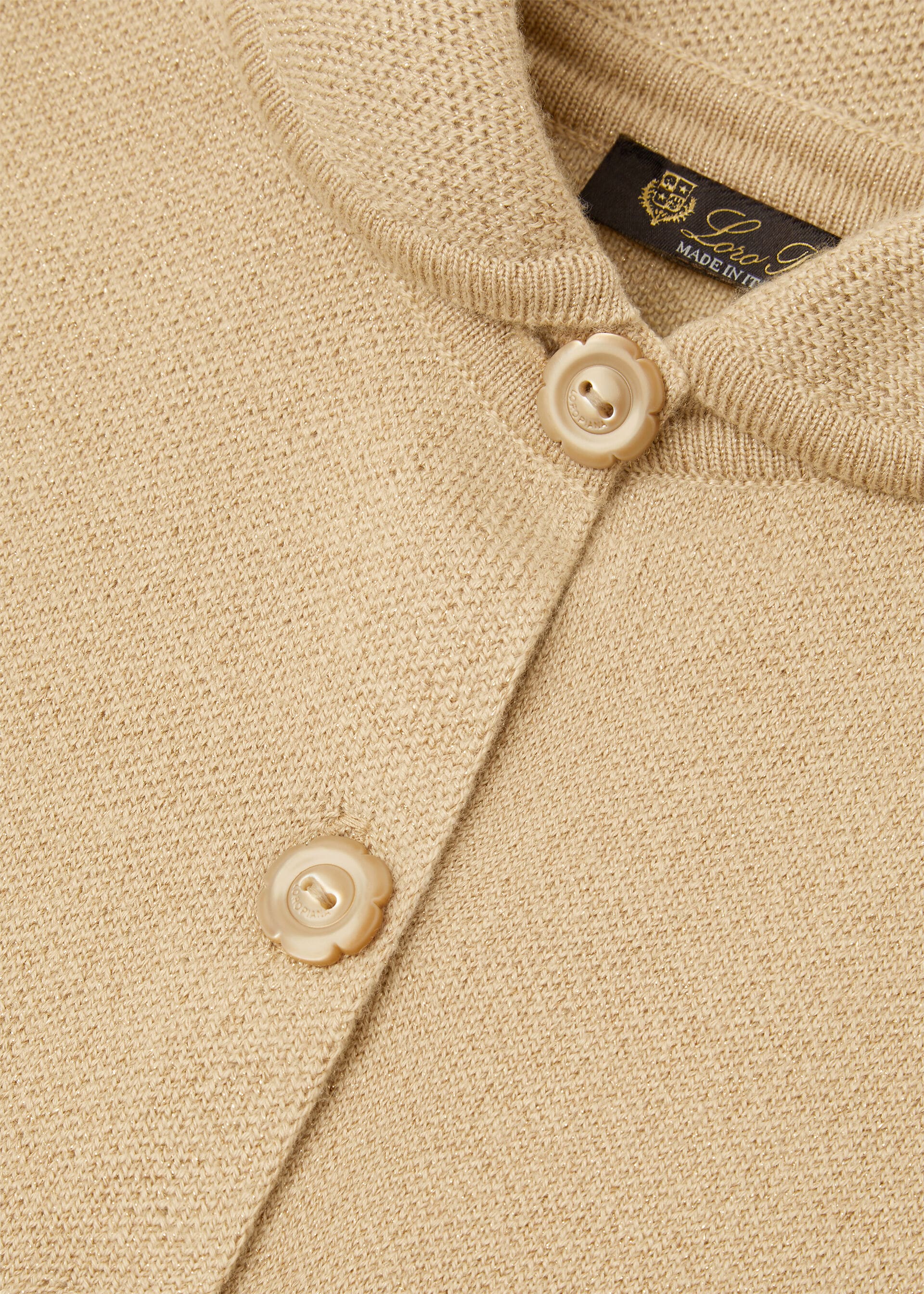 STARDUST CARDIGAN SWEATER CASHMERE LUREX GG 12