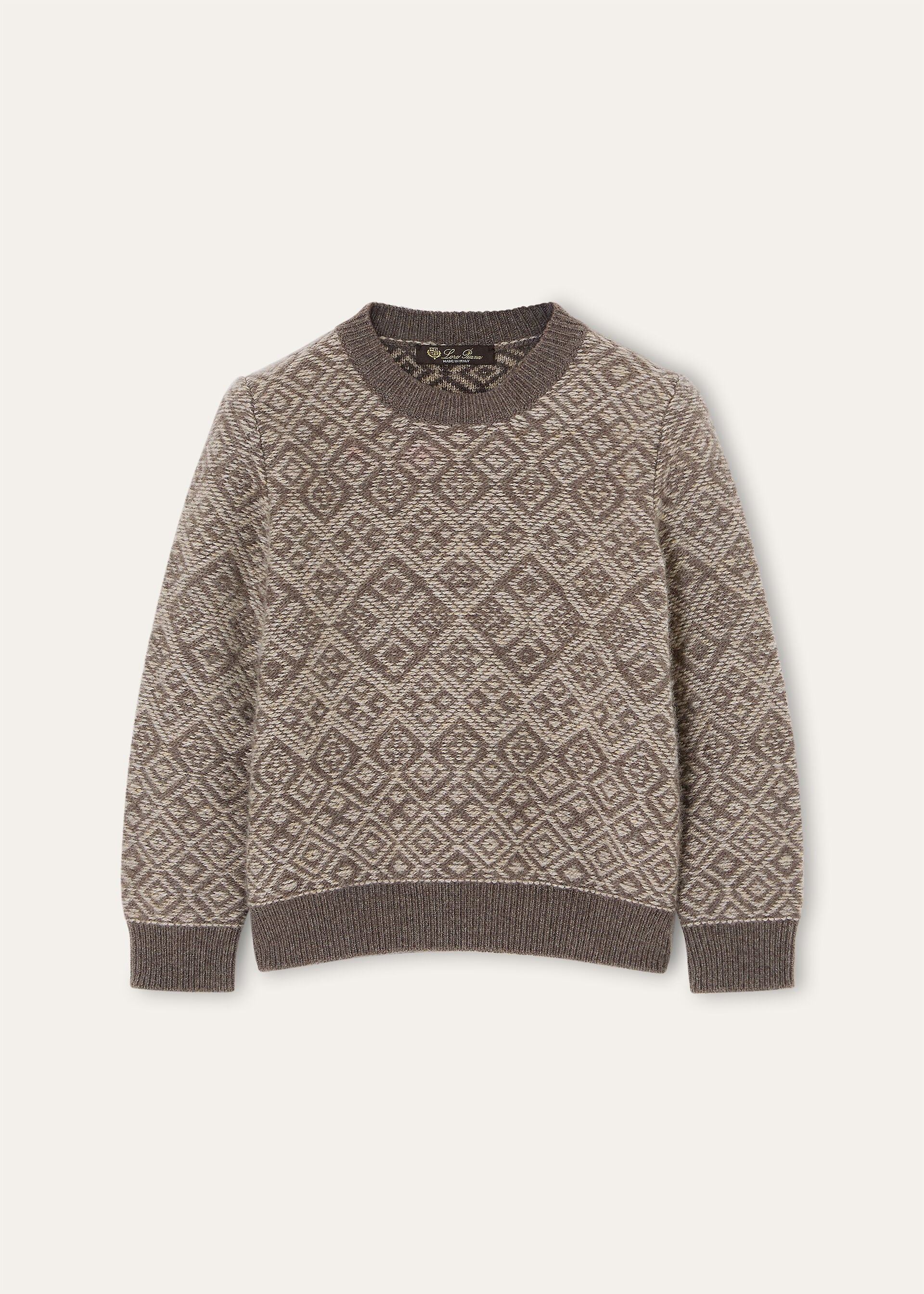 AVORIAZ KID CREWNECK SWEATER CASH GG 7