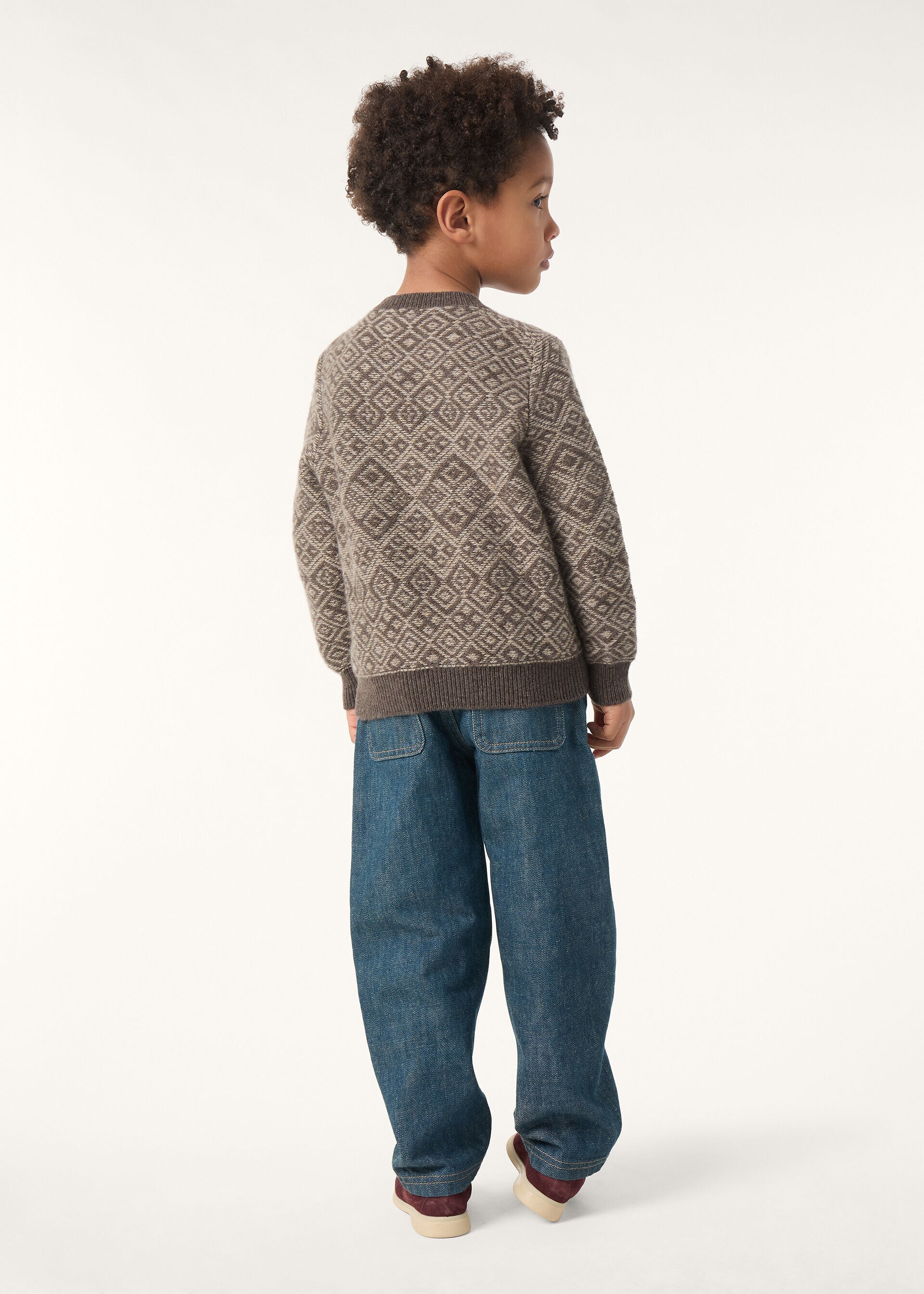 AVORIAZ KID CREWNECK SWEATER CASH GG 7