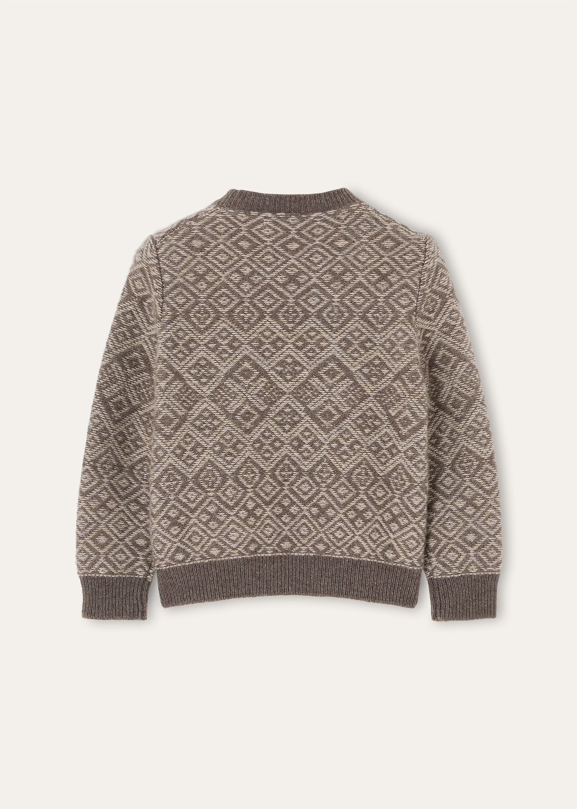 AVORIAZ KID CREWNECK SWEATER CASH GG 7
