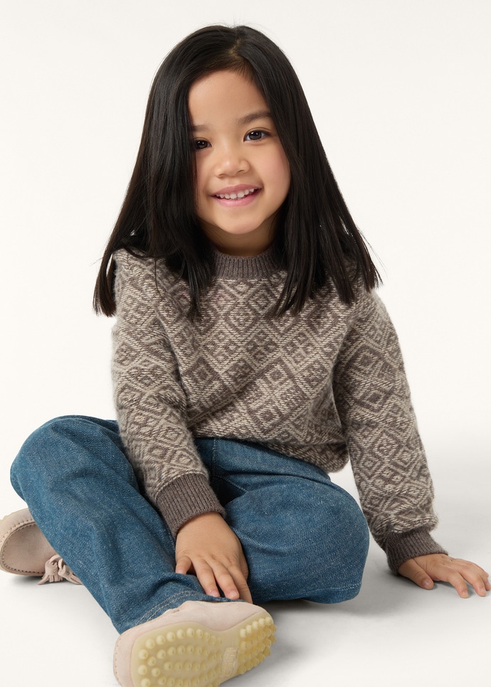 AVORIAZ KID CREWNECK SWEATER CASH GG 7_FAP9356_F7J9_3