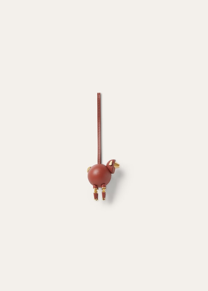 SHEEP CHARM ROUNDED LEATHER_FAP9373_P0AI_NR_1