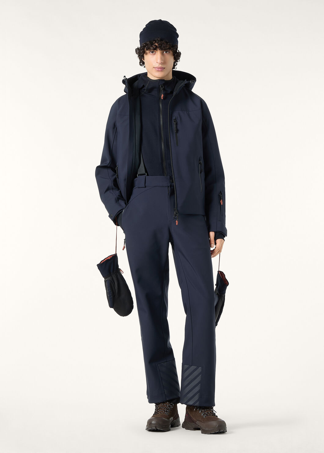 BEAVER CREEK BOMBER BRUSHED WOOL