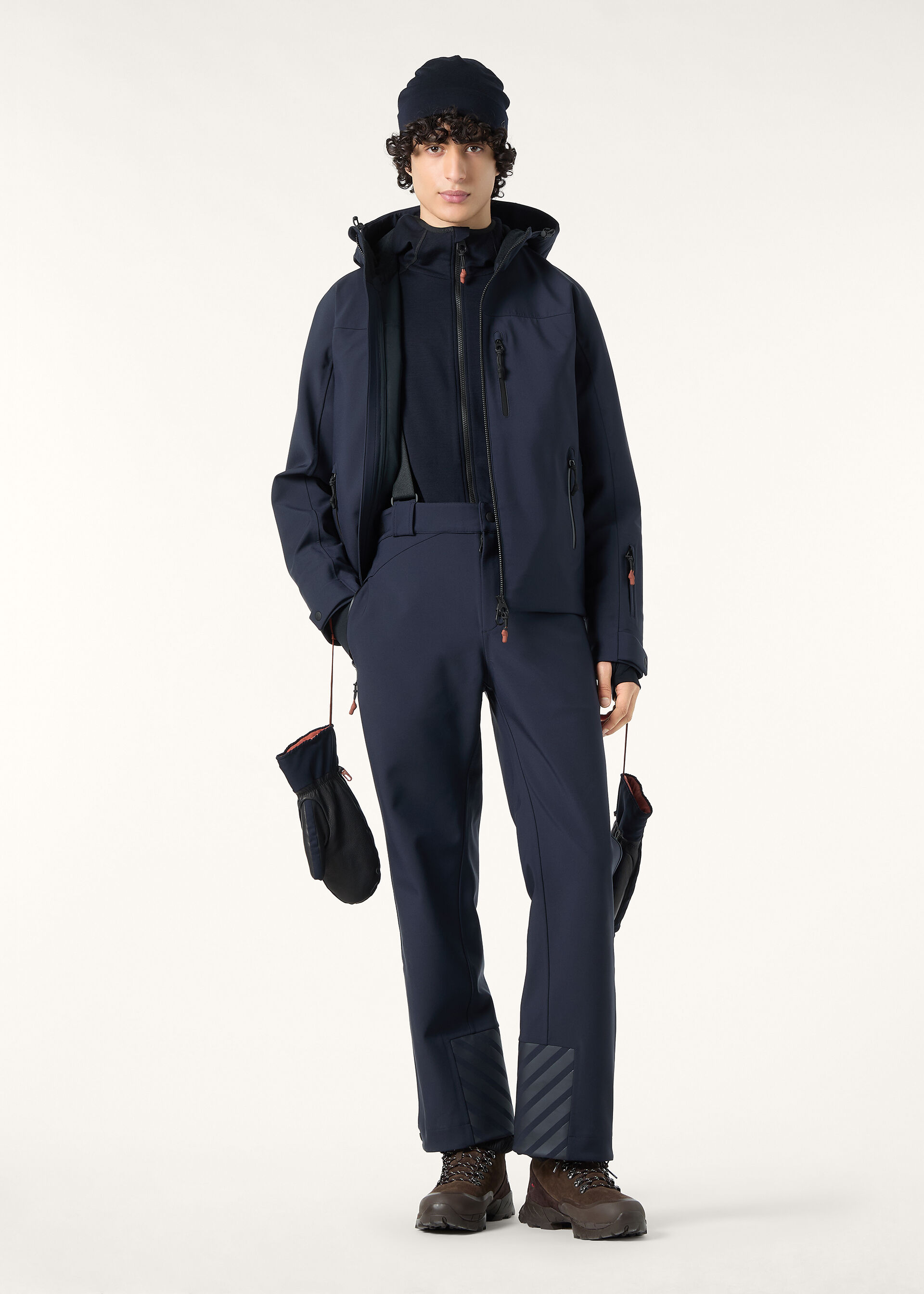 BEAVER CREEK BOMBER BRUSHED WOOL