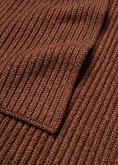 ENGLISH RIB SCARF CASH GG 5