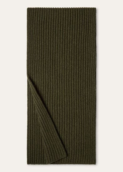 ENGLISH RIB SCARF CASH GG 5
