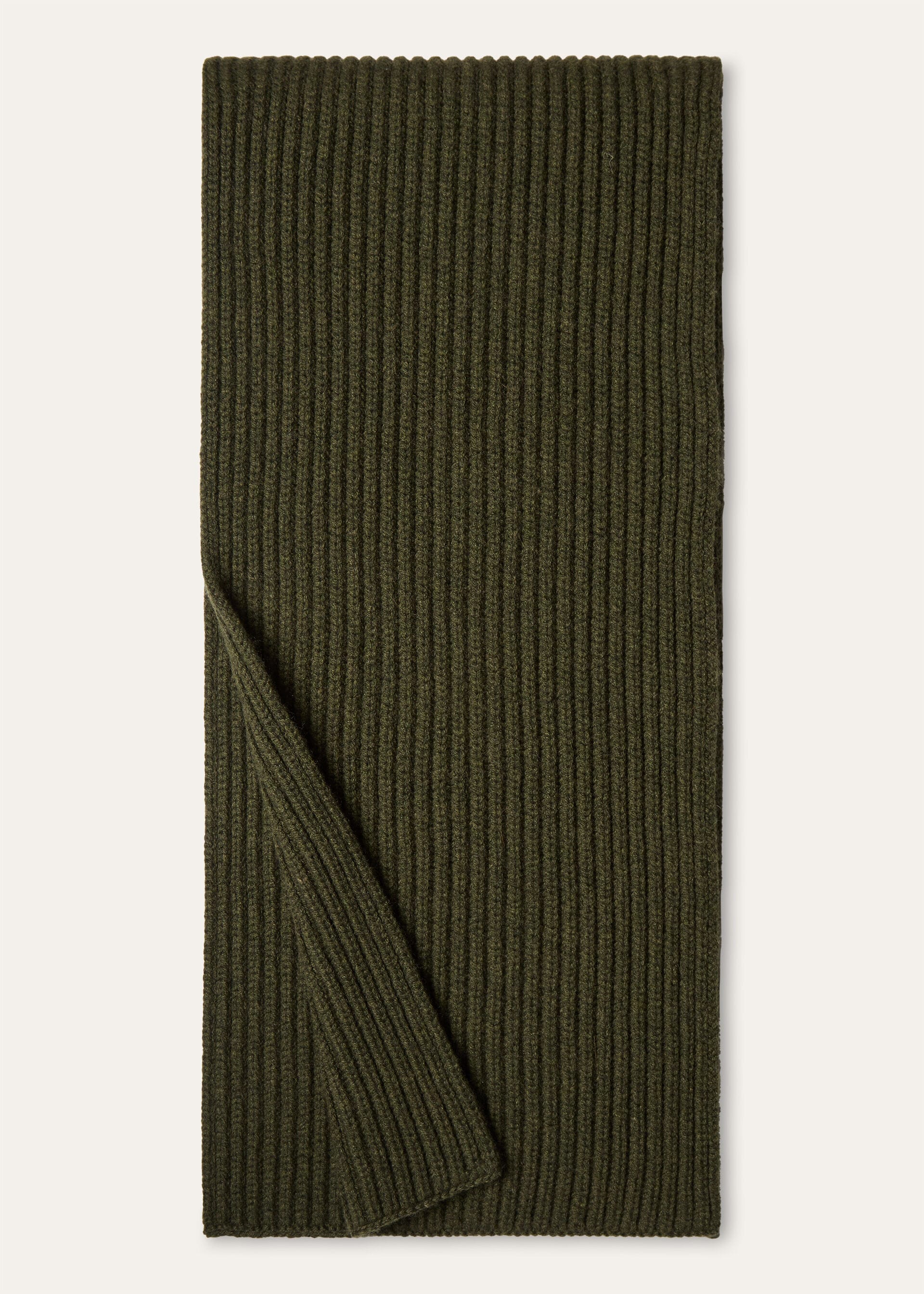 ENGLISH RIB SCARF CASH GG 5