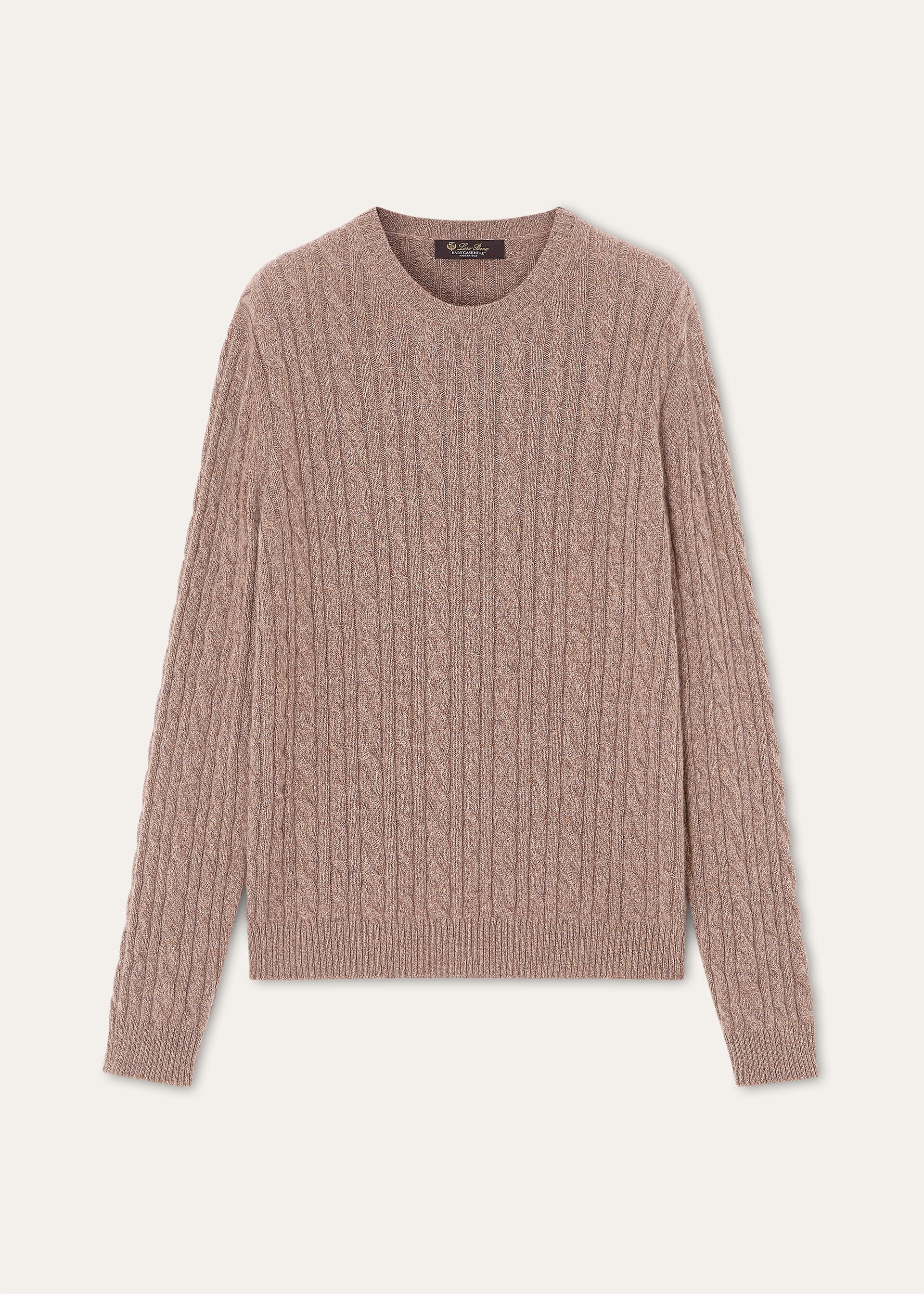 BABY CASH LIGHT TRECCIA CREWNECK SWEATER GG 7