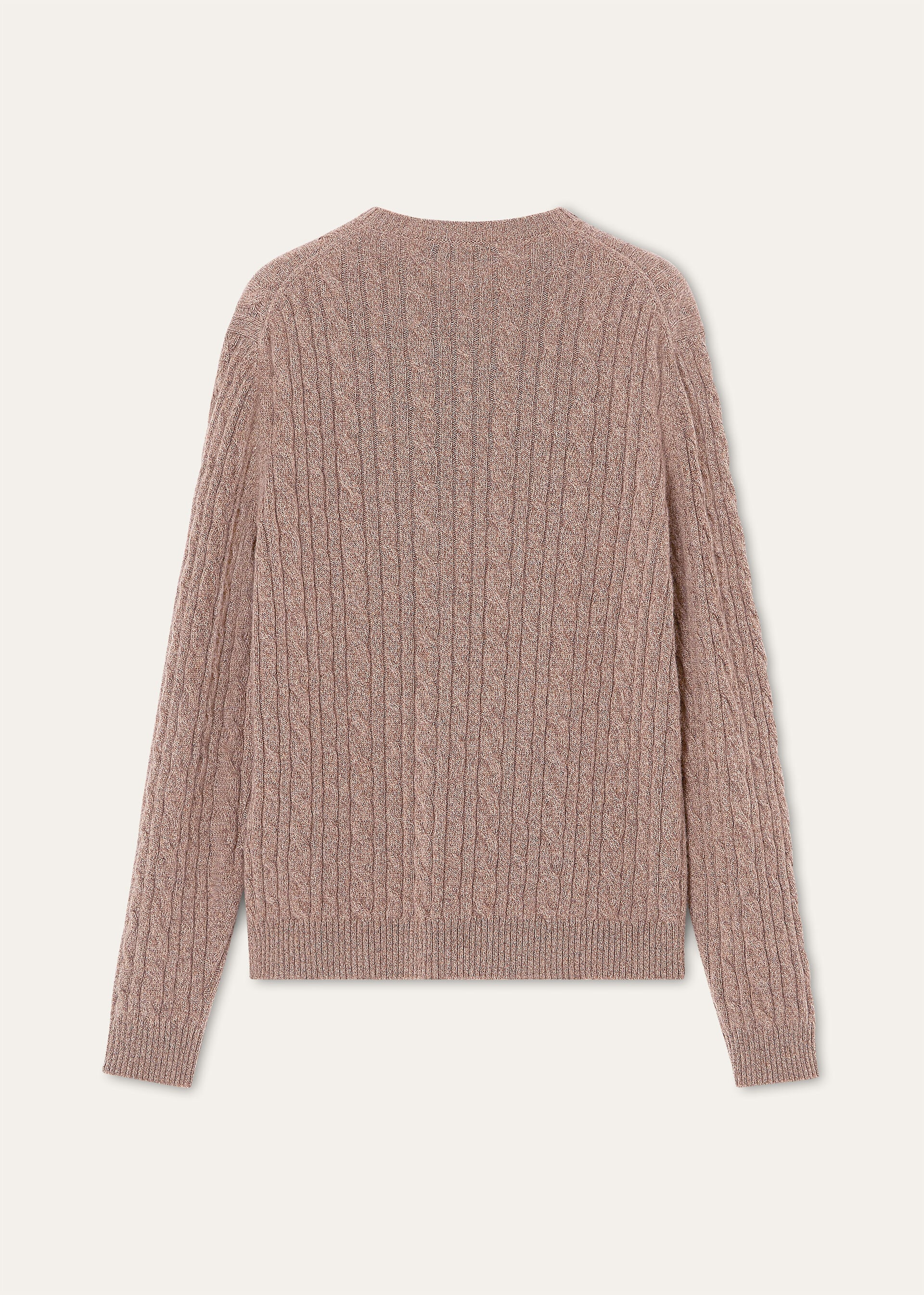 BABY CASH LIGHT TRECCIA CREWNECK SWEATER GG 7