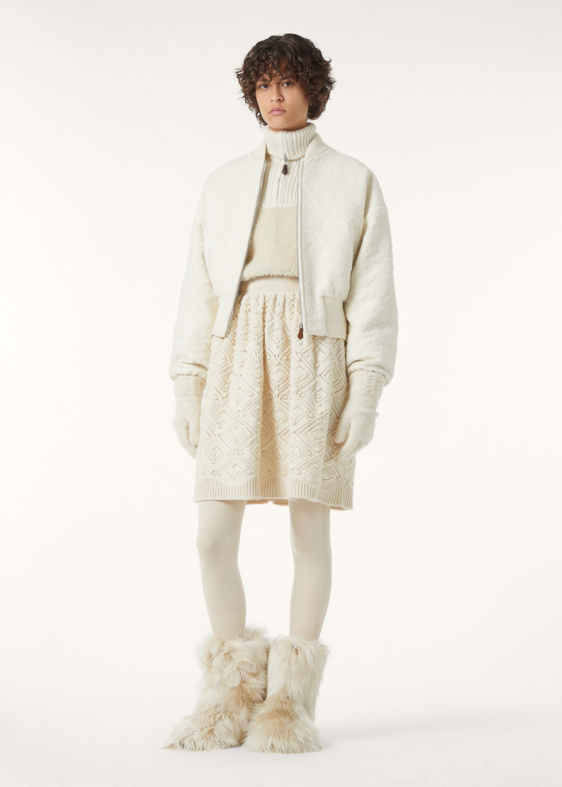 DILION BOMBER SNOWFLAKE JACQUARD