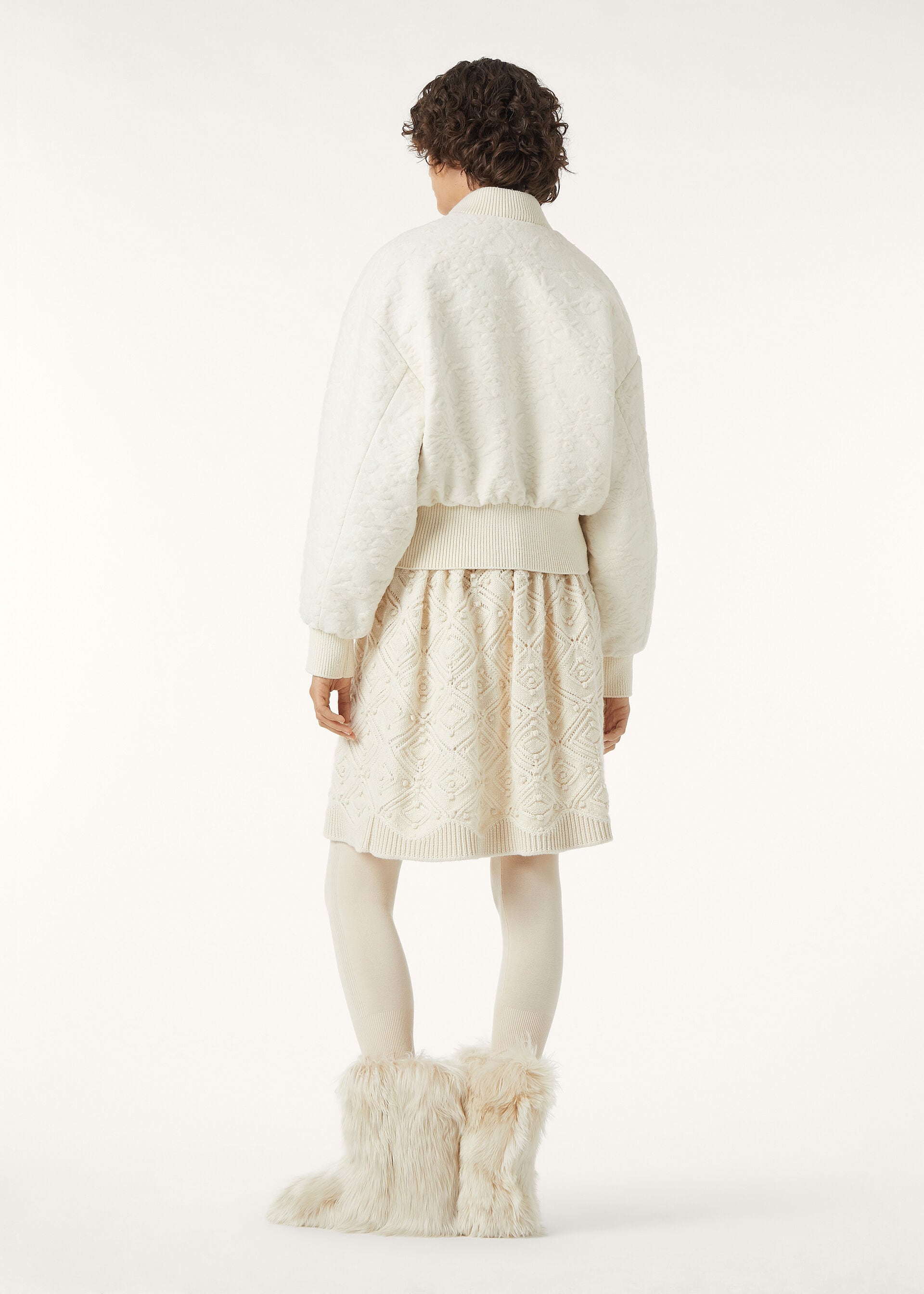 DILION BOMBER SNOWFLAKE JACQUARD