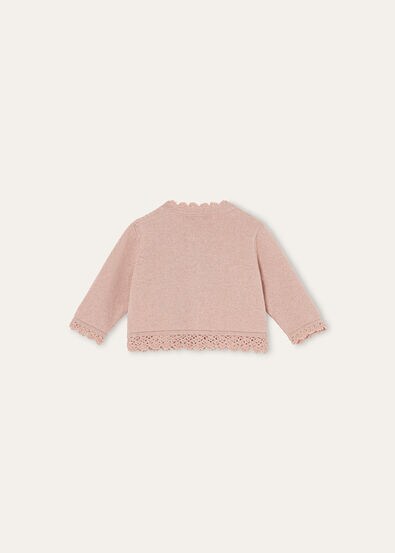 ROSEBUD CARDIGAN CASH COTTON GG 12