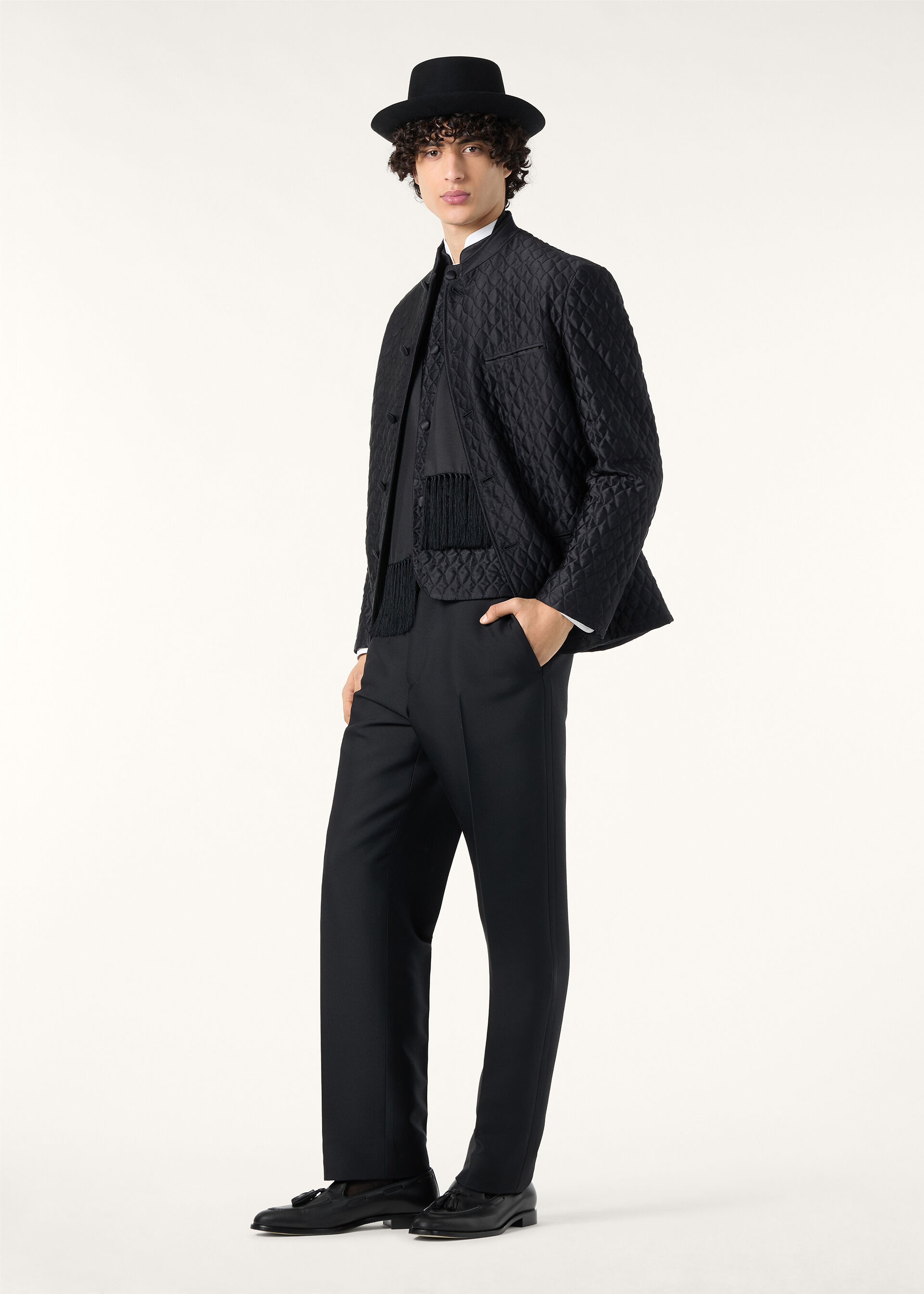 HARTLEY JACKET QUILTED SILK CASH SATIN