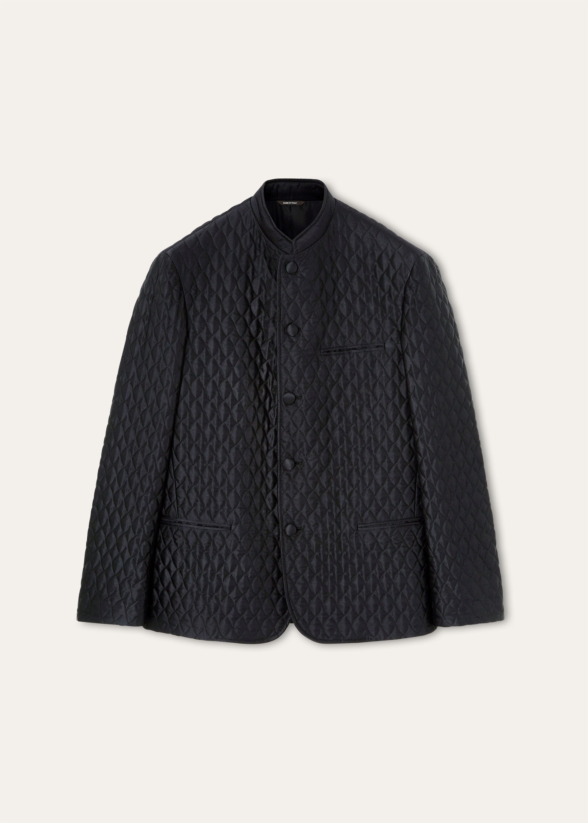HARTLEY JACKET QUILTED SILK CASH SATIN