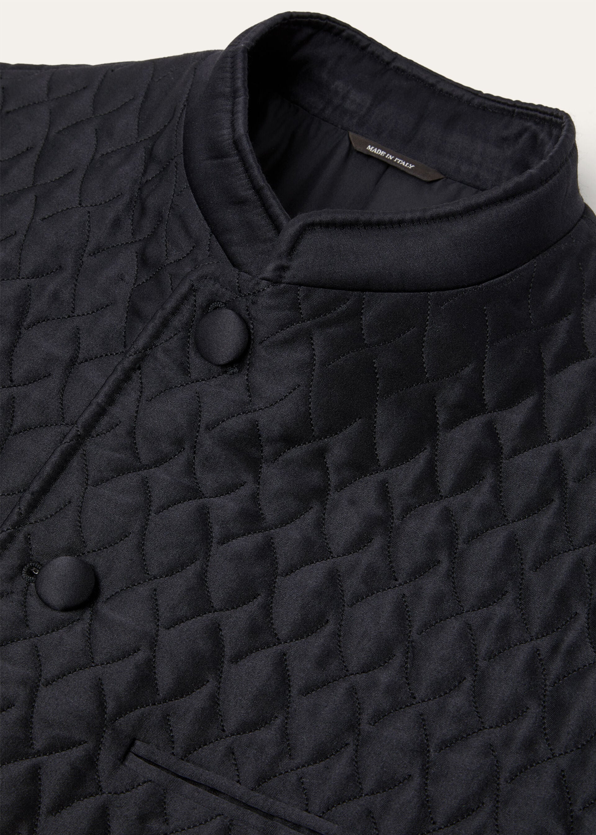 HARTLEY JACKET QUILTED SILK CASH SATIN