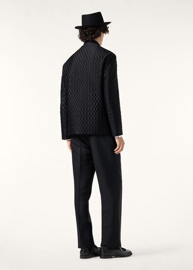 HARTLEY JACKET QUILTED SILK CASH SATIN