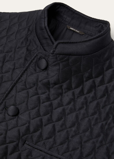 HARTLEY JACKET QUILTED SILK CASH SATIN