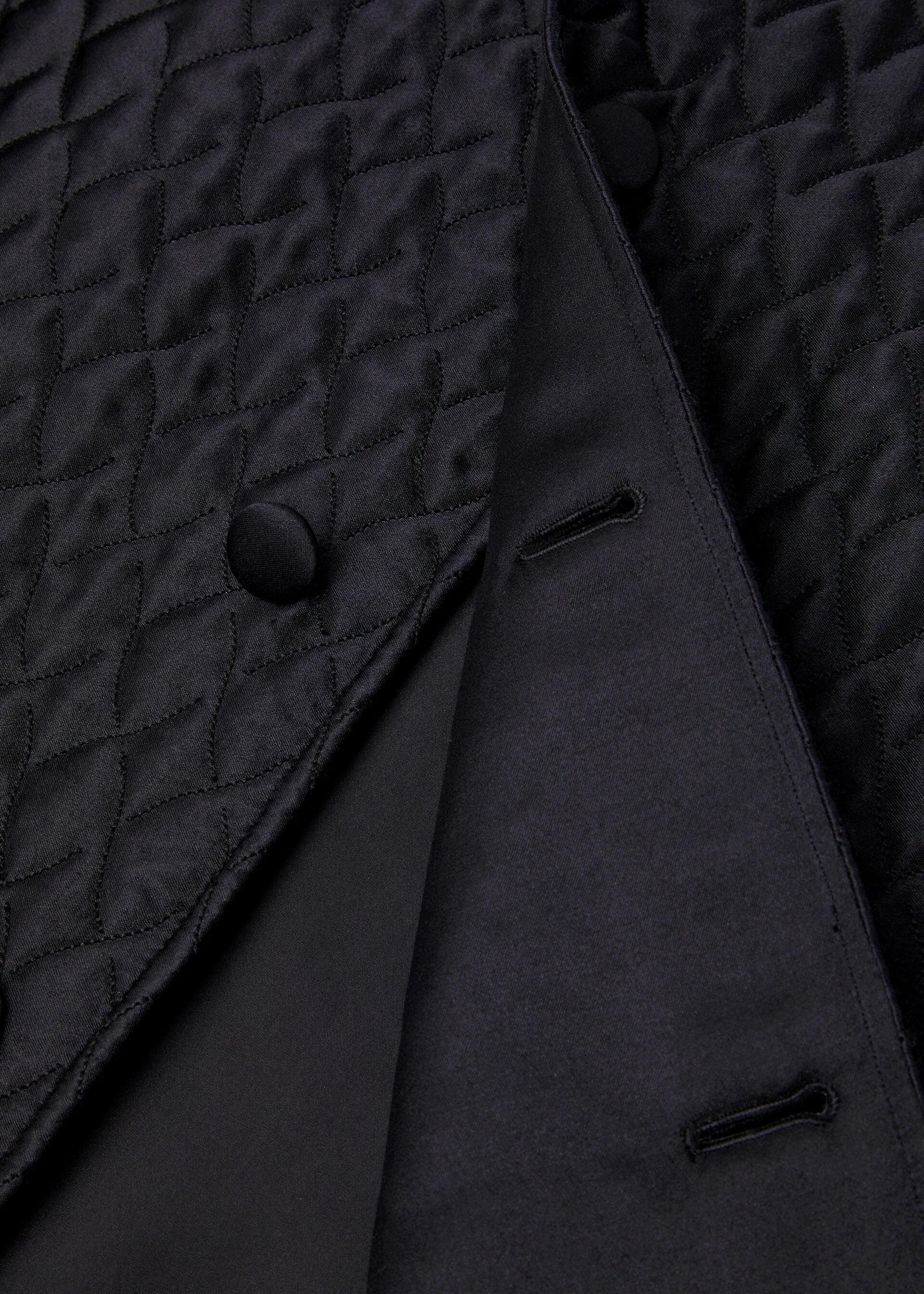 HARTLEY JACKET QUILTED SILK CASH SATIN