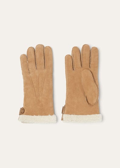 GABRIEL GLOVES SHEARLING CURLY