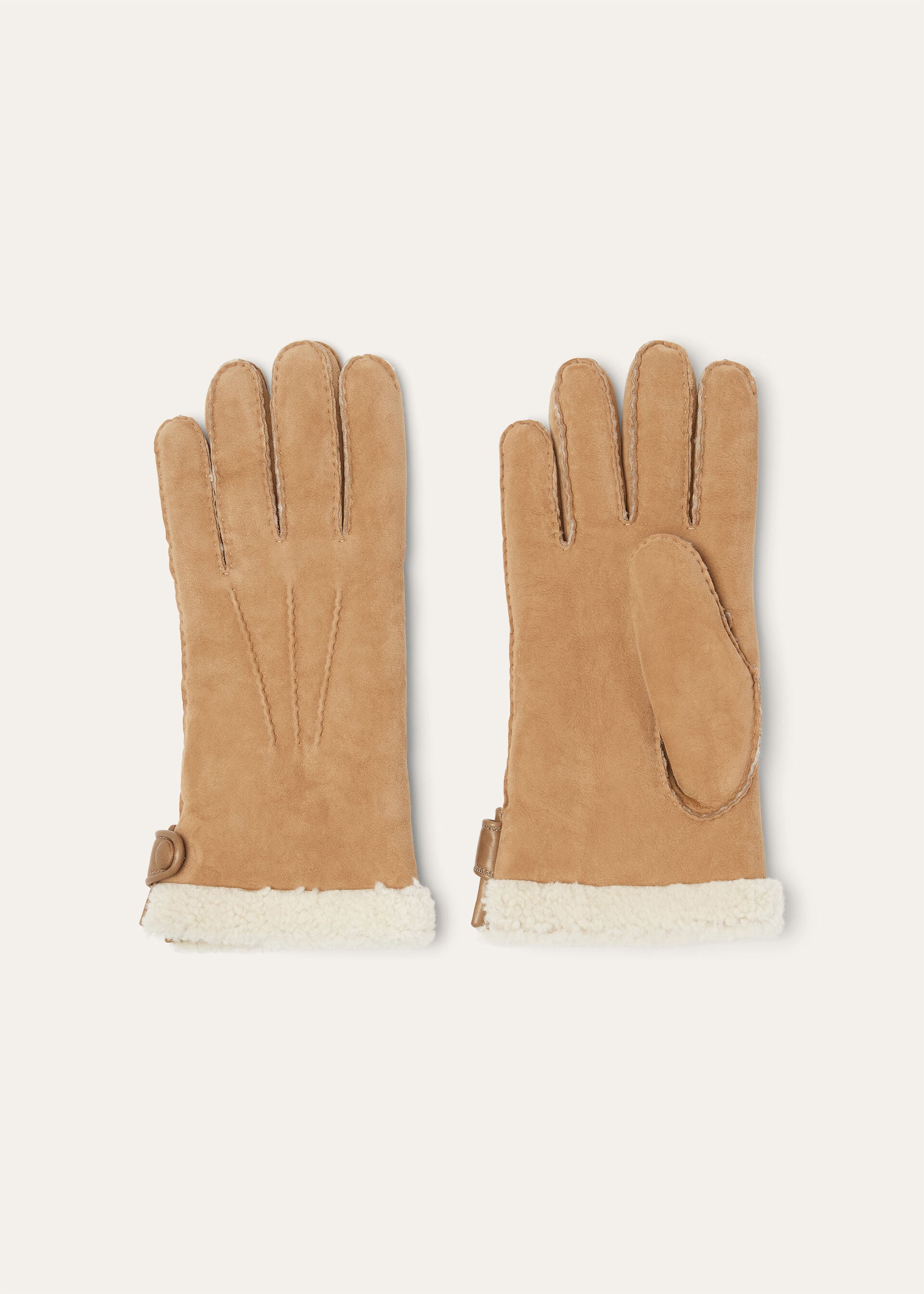 GABRIEL GLOVES SHEARLING CURLY