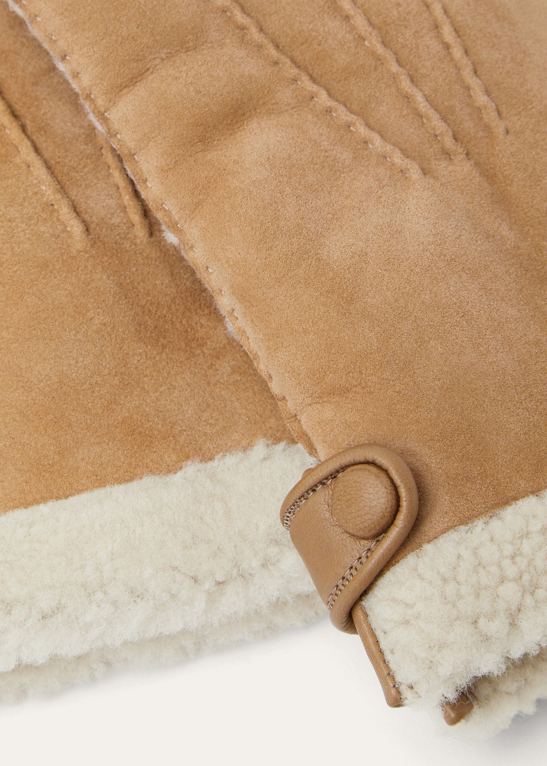GABRIEL GLOVES SHEARLING CURLY
