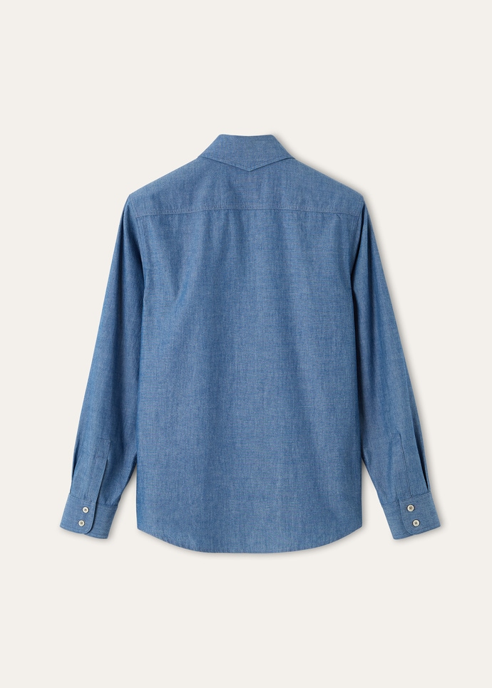 KORINNE SHIRT OKAYAMA CHAMBRAY_FAP9630_WF89_2