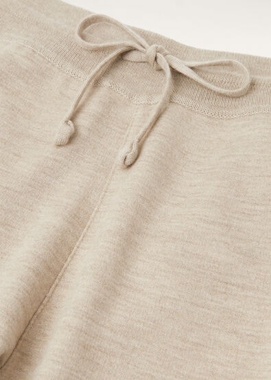 COCOONING PANTS CASH RAW FLEECE