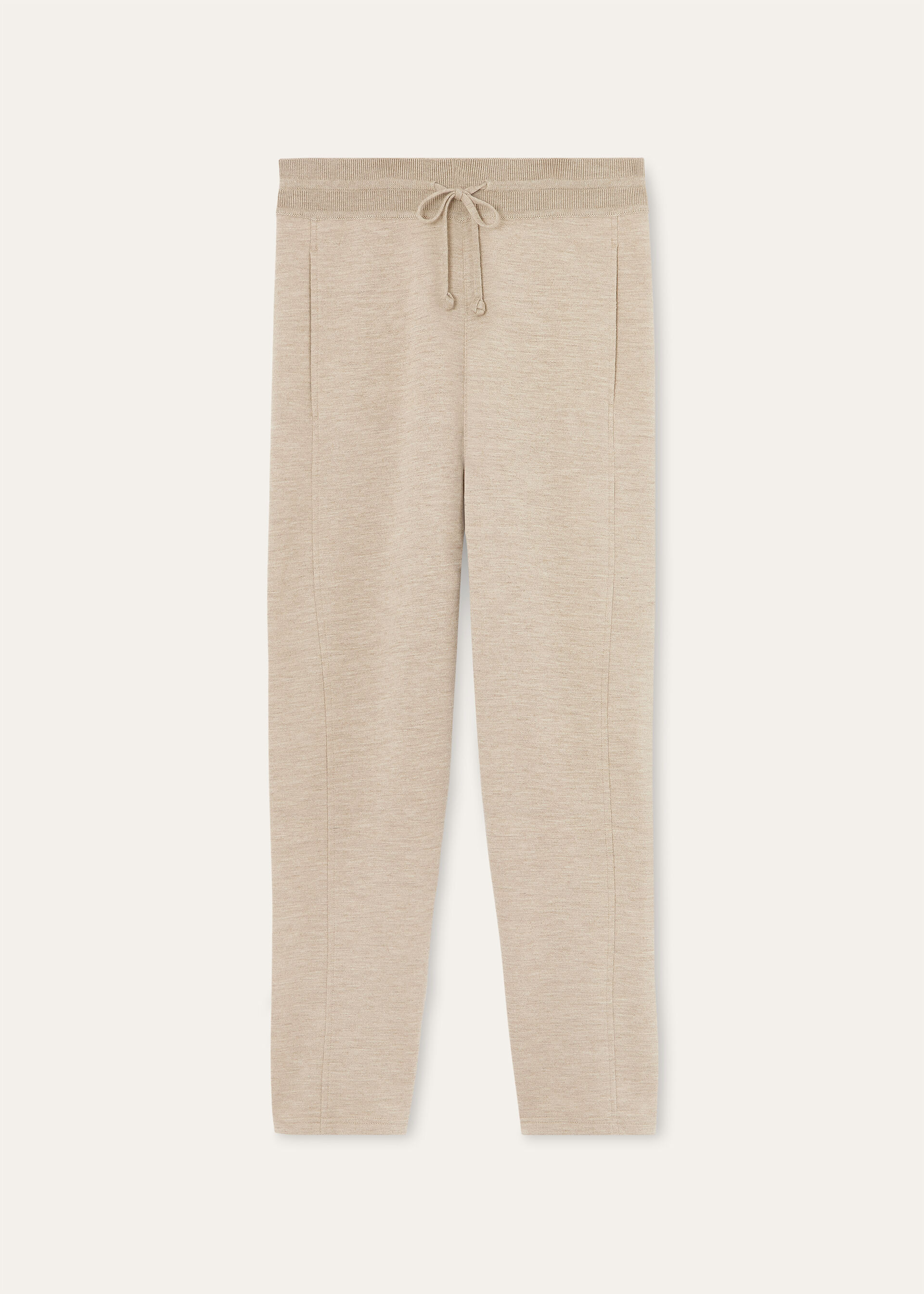 COCOONING PANTS CASH RAW FLEECE